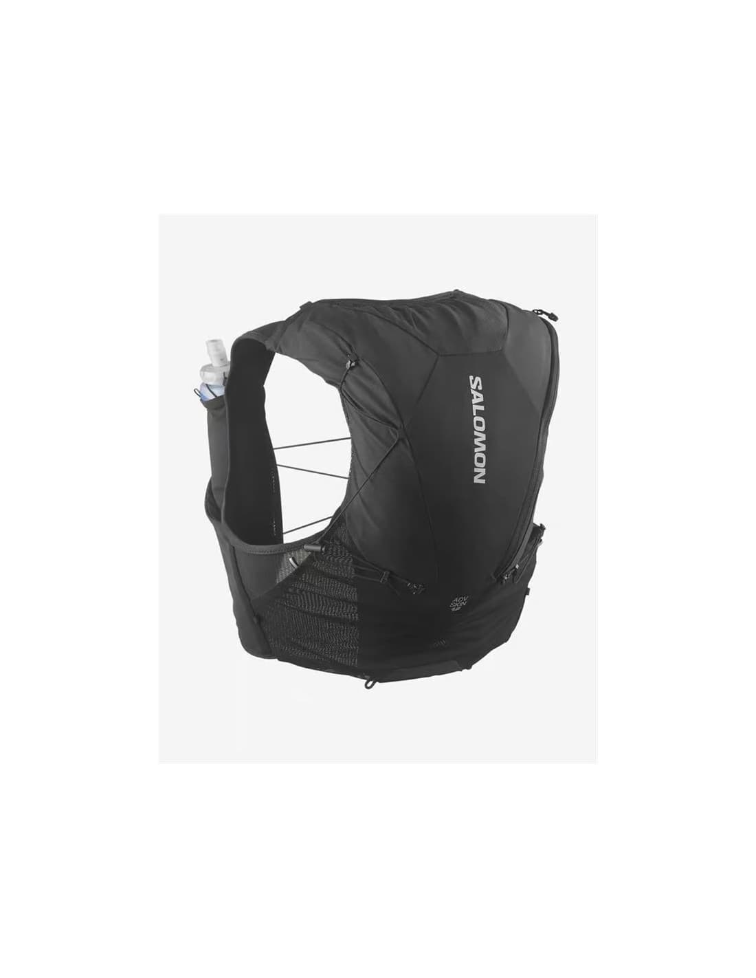 Chaleco de Trail Salomon Adv Skin 12 Set Negro/