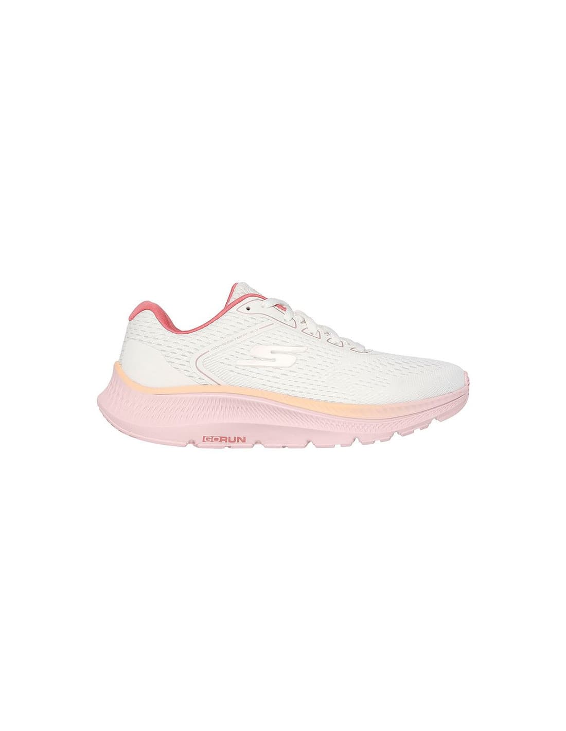 Zapatillas Skechers Go Run Consistent 2, Mujer Natural /Rosa Trim