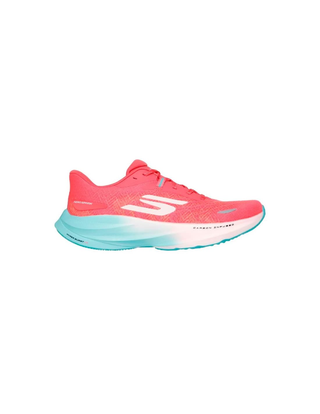 Zapatillas de Running Skechers Skx Aero Spark Mujer Coral