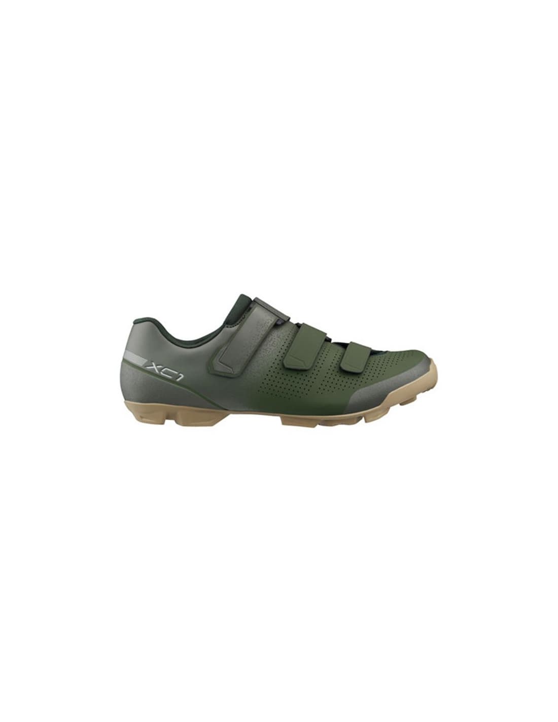 Zapatillas de ciclismo Shimano Bicycle Shoes Xc102 Verde