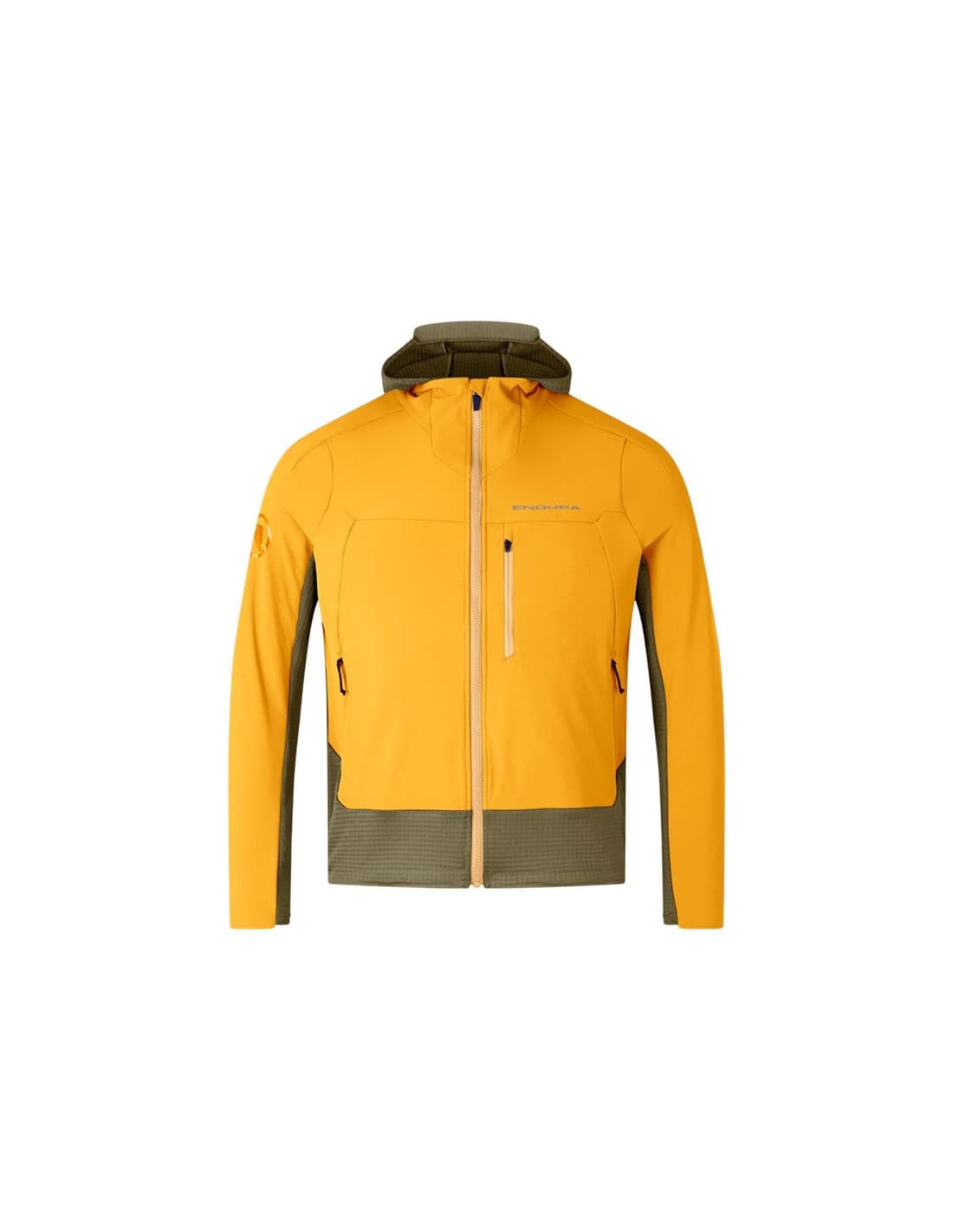 Chaqueta de Ciclismo Endura Mt500 Polartec Jacket Ym Hombre Musta amarillo