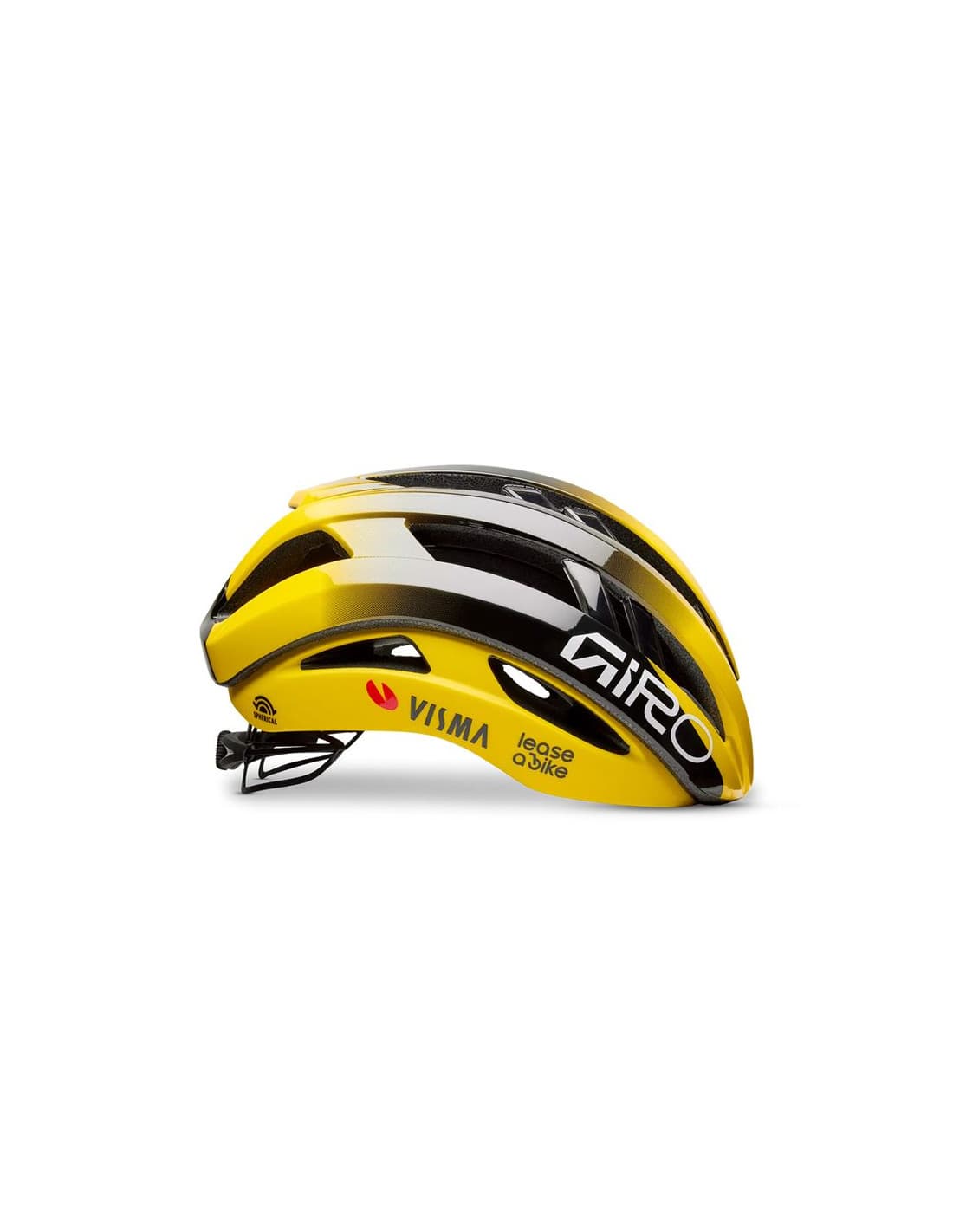 Casco de Ciclismo Giro Aries Sph Visma Amarillo/Negro