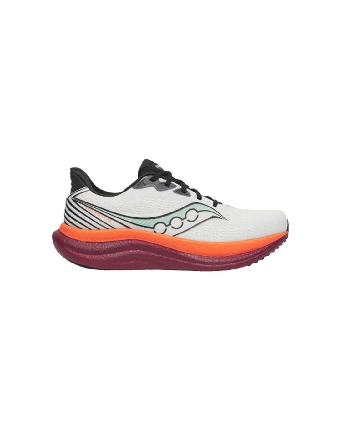 Zapatillas de Running Saucony Triumph 23 Hombre Blanco/Crimson