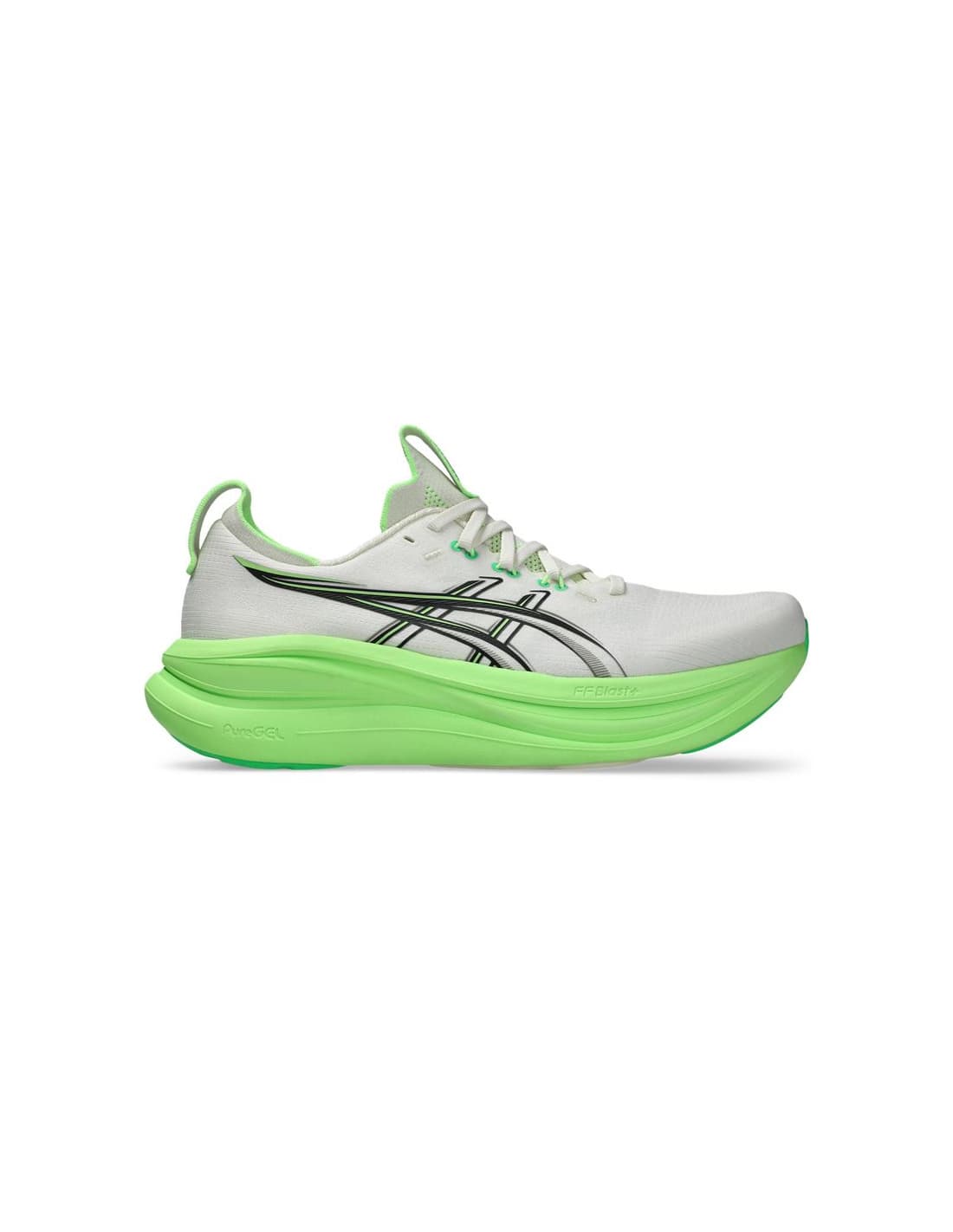 Zapatillas de Running ASICS Gel-Nimbus 28 Hombre Beige/Negro