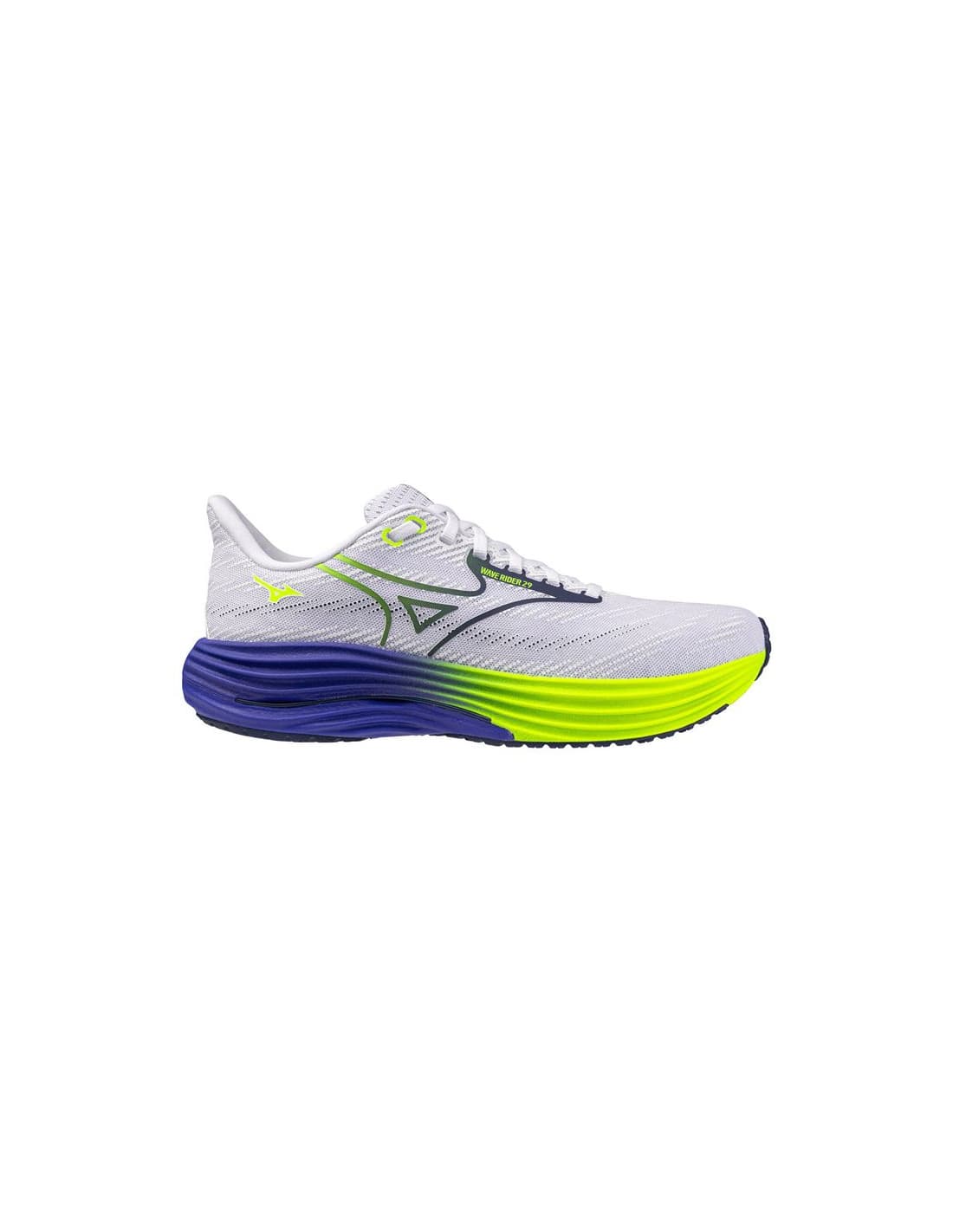 Zapatillas de Running Mizuno Wave Rider 29 Hombre Blanco