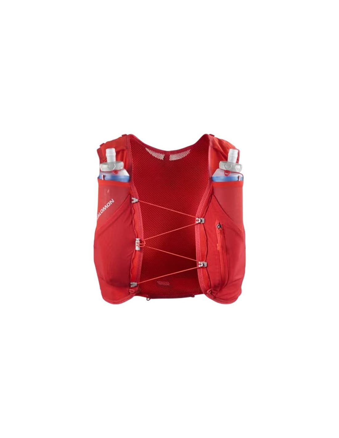 Chaleco de Trail Salomon Adv Skin 5 Set Flame Scarlet/Haute