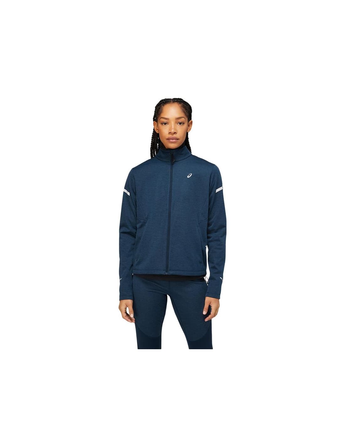 Chaqueta de running ASICS Lite-Show W Blue