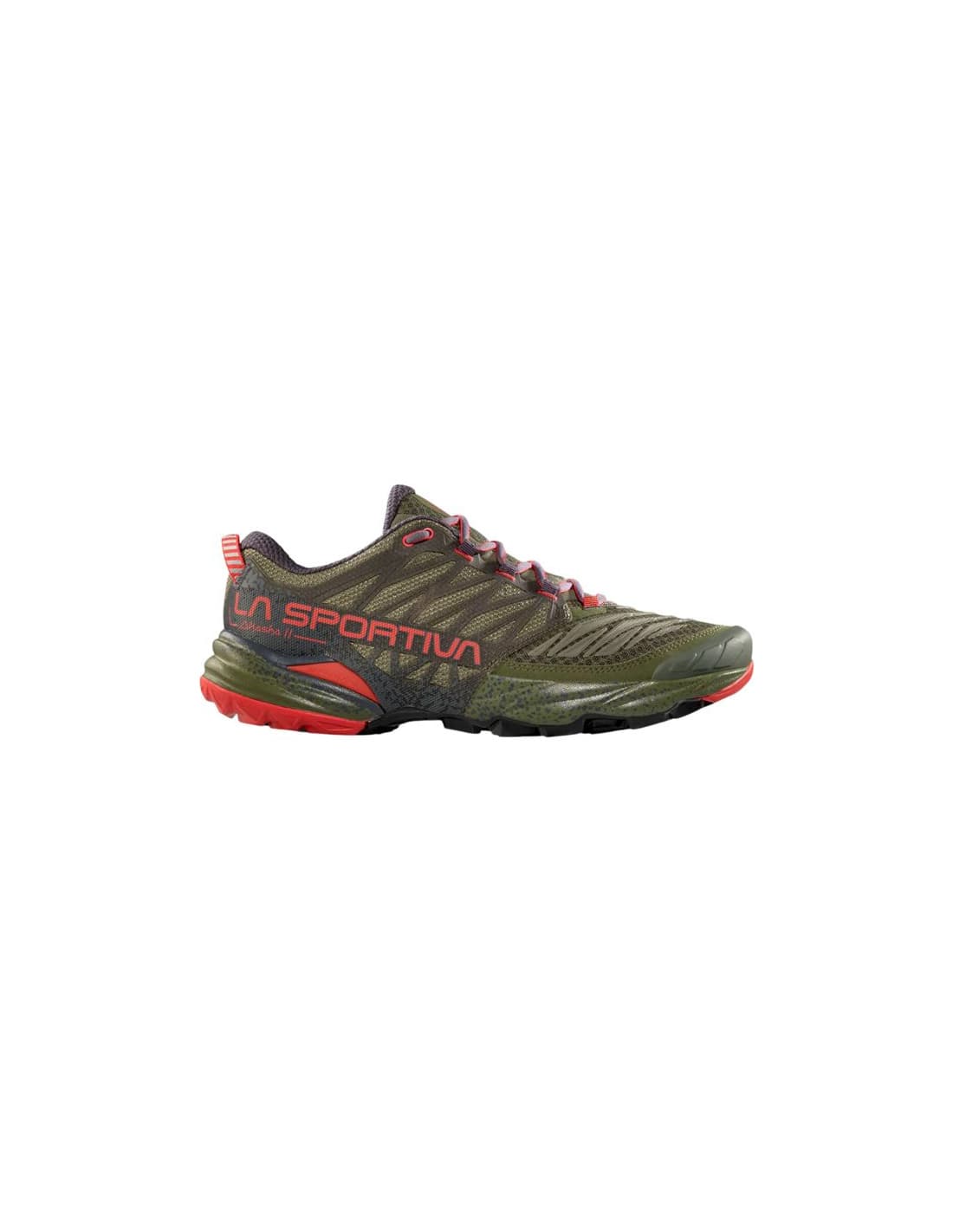 Zapatillas de Trail La Sportiva Akasha II Hombre Cypress/Mountain Red