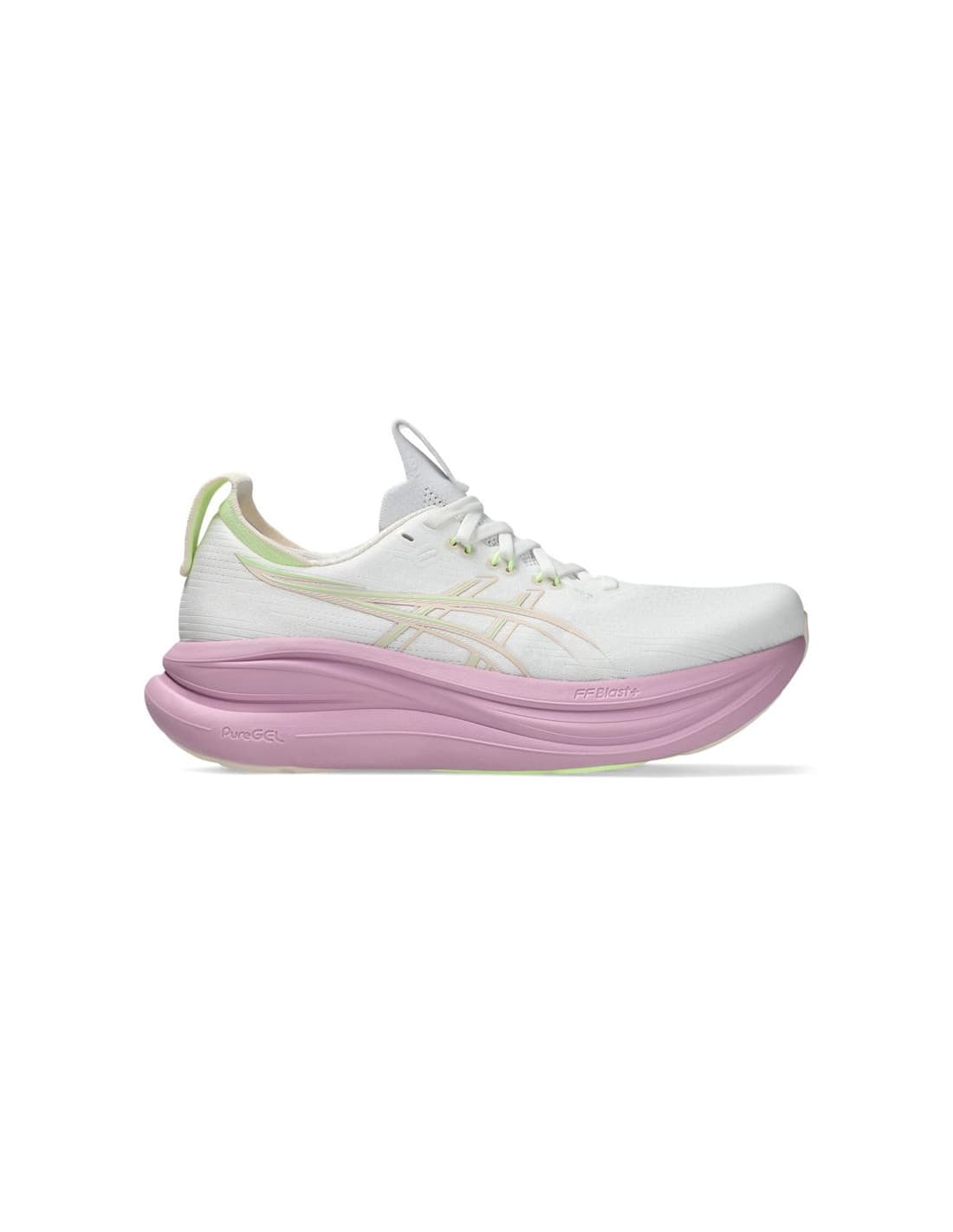Zapatillas de Running Asics Gel-Nimbus 28 Mujer Blanco/Hazy Lilac