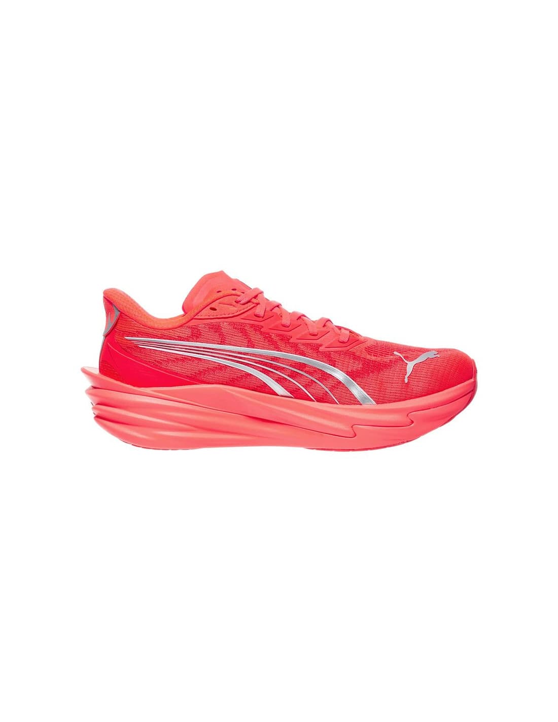 Zapatillas de Running Puma Deviate Nitro 4 Hombre Rojo