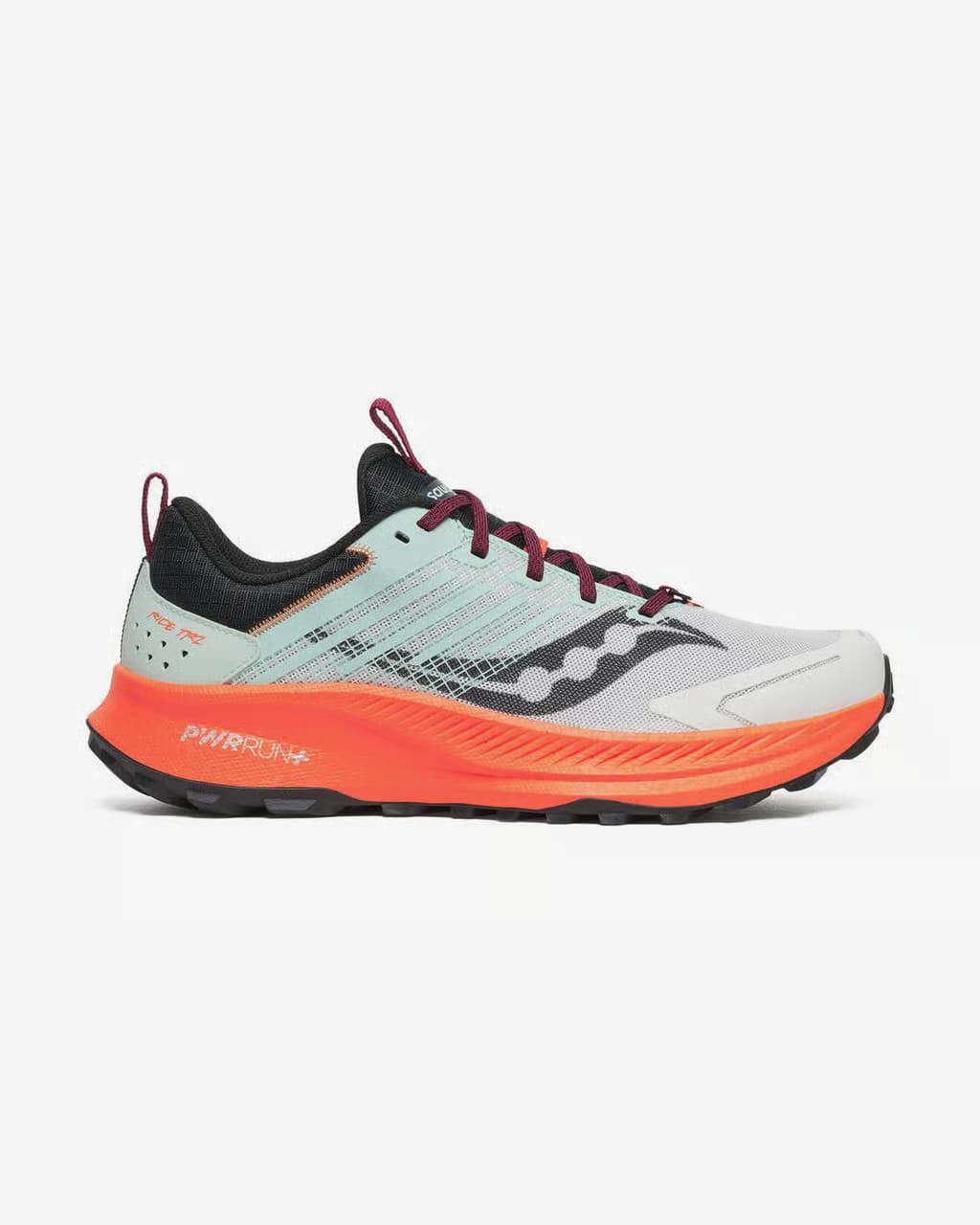 Saucony Ride TR2 blanco naranja fuego — zapatillas de running