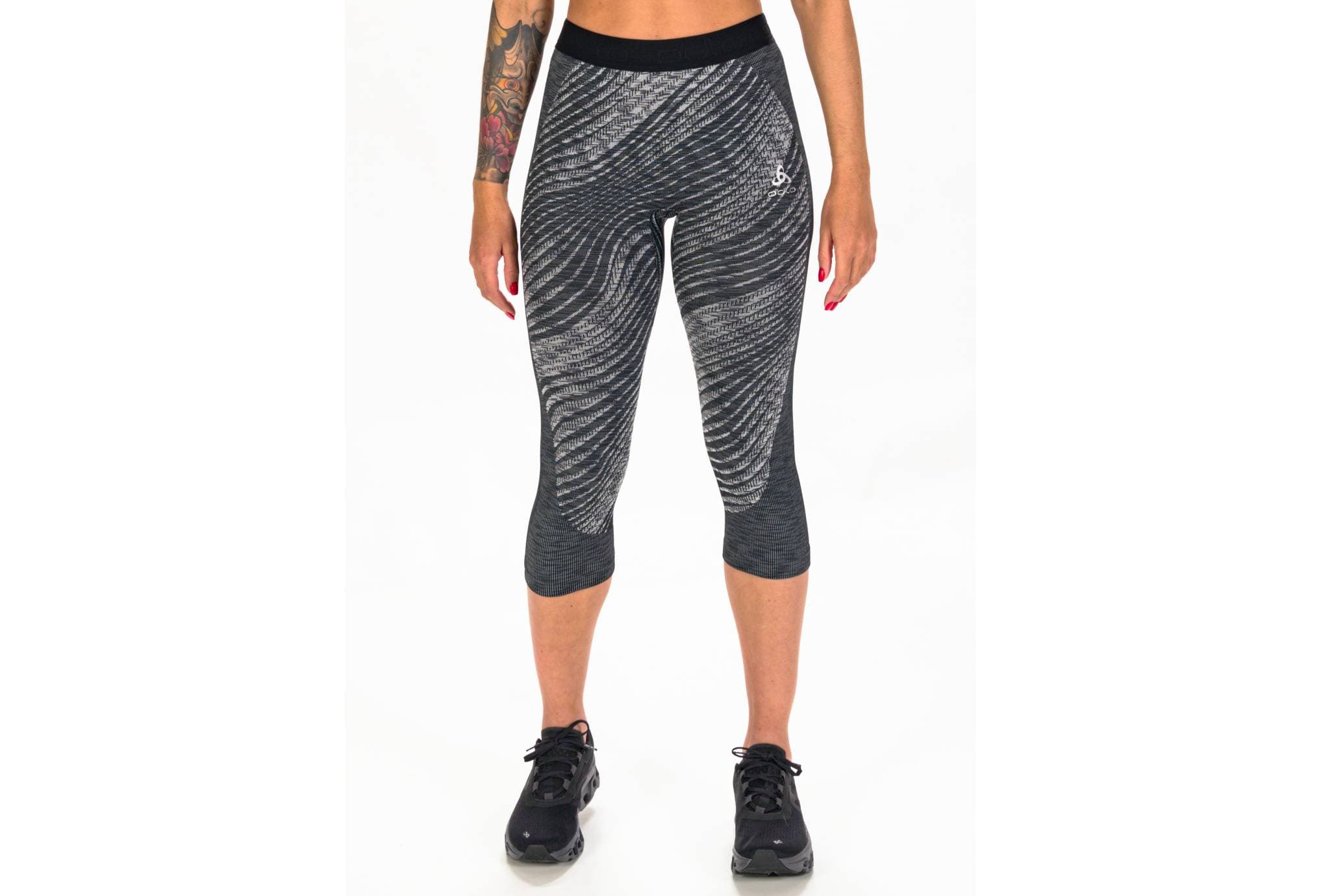 Odlo 3/4 Blackcomb ECO — mallas de running para mujer
