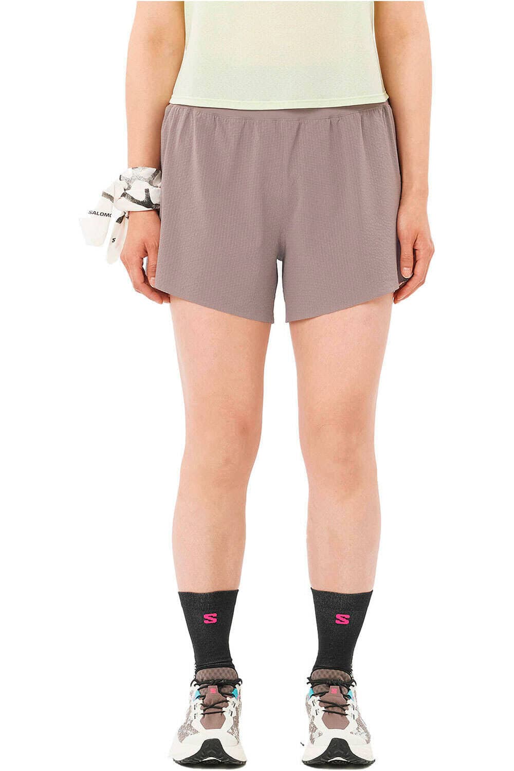 Salomon sense aero pantalones cortos trail running mujer