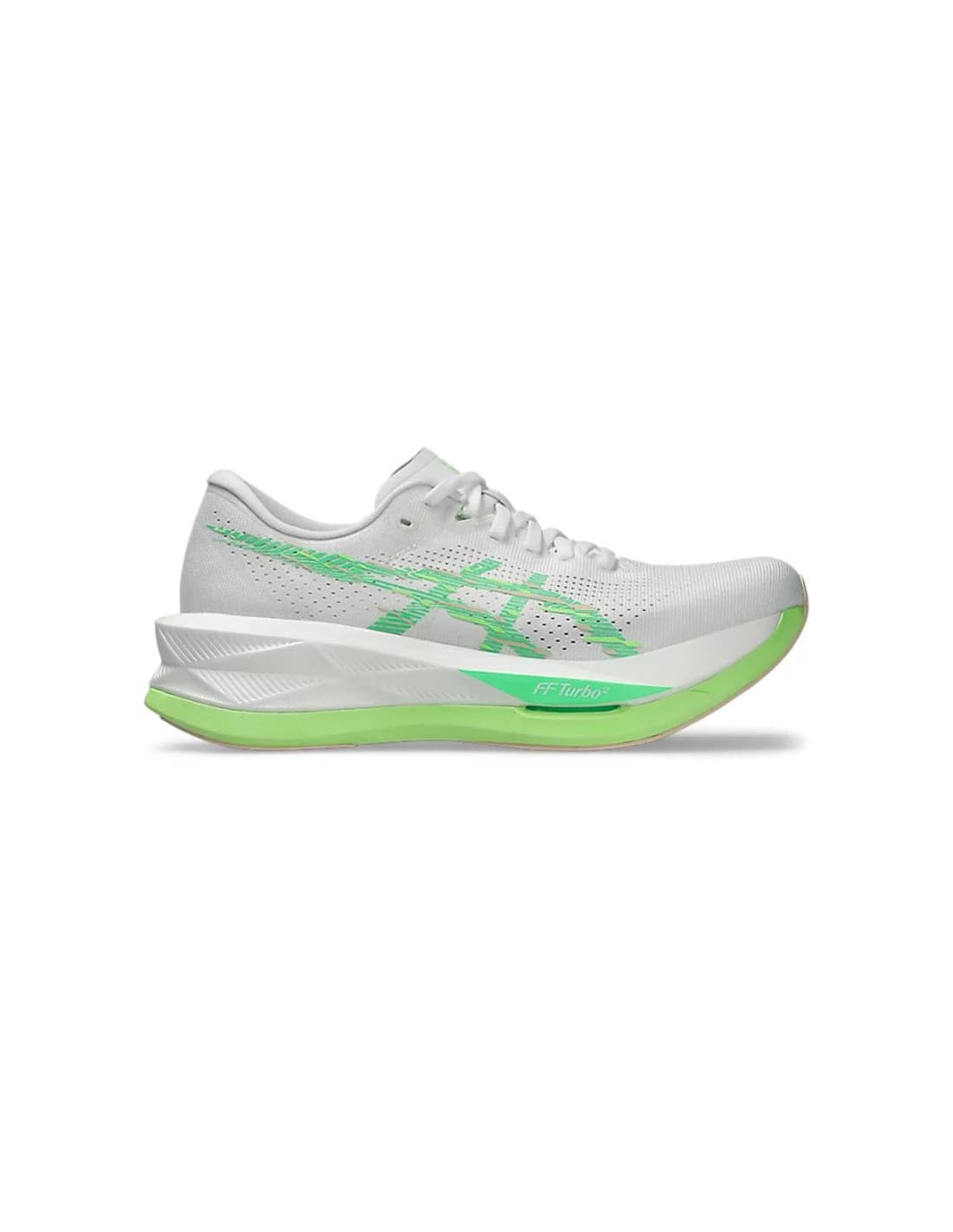ASICS Sonicblast Mujer Blanco/Verde — zapatillas de running para mujer