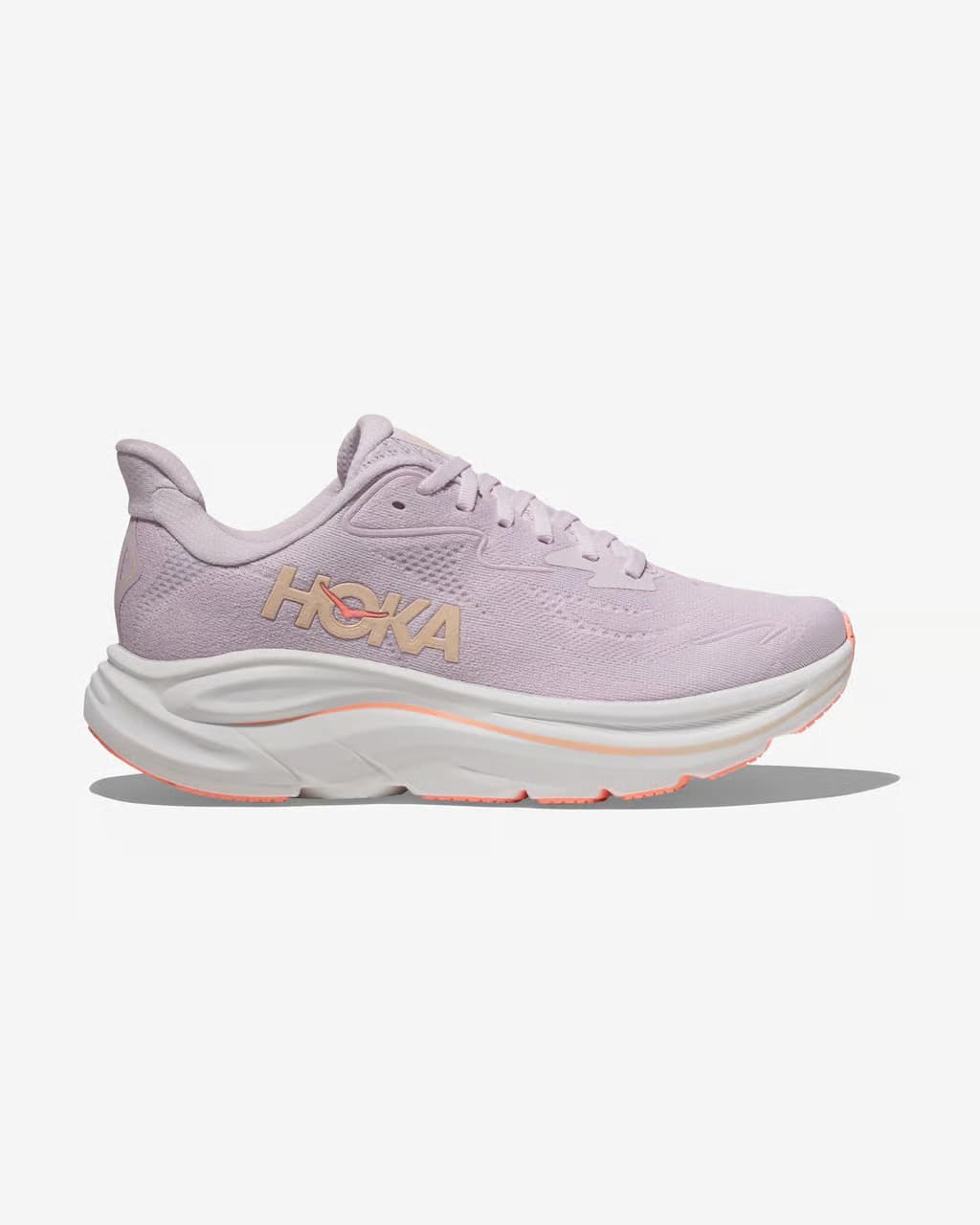 HOKA Clifton 10 rosa claro — zapatillas de running para mujer
