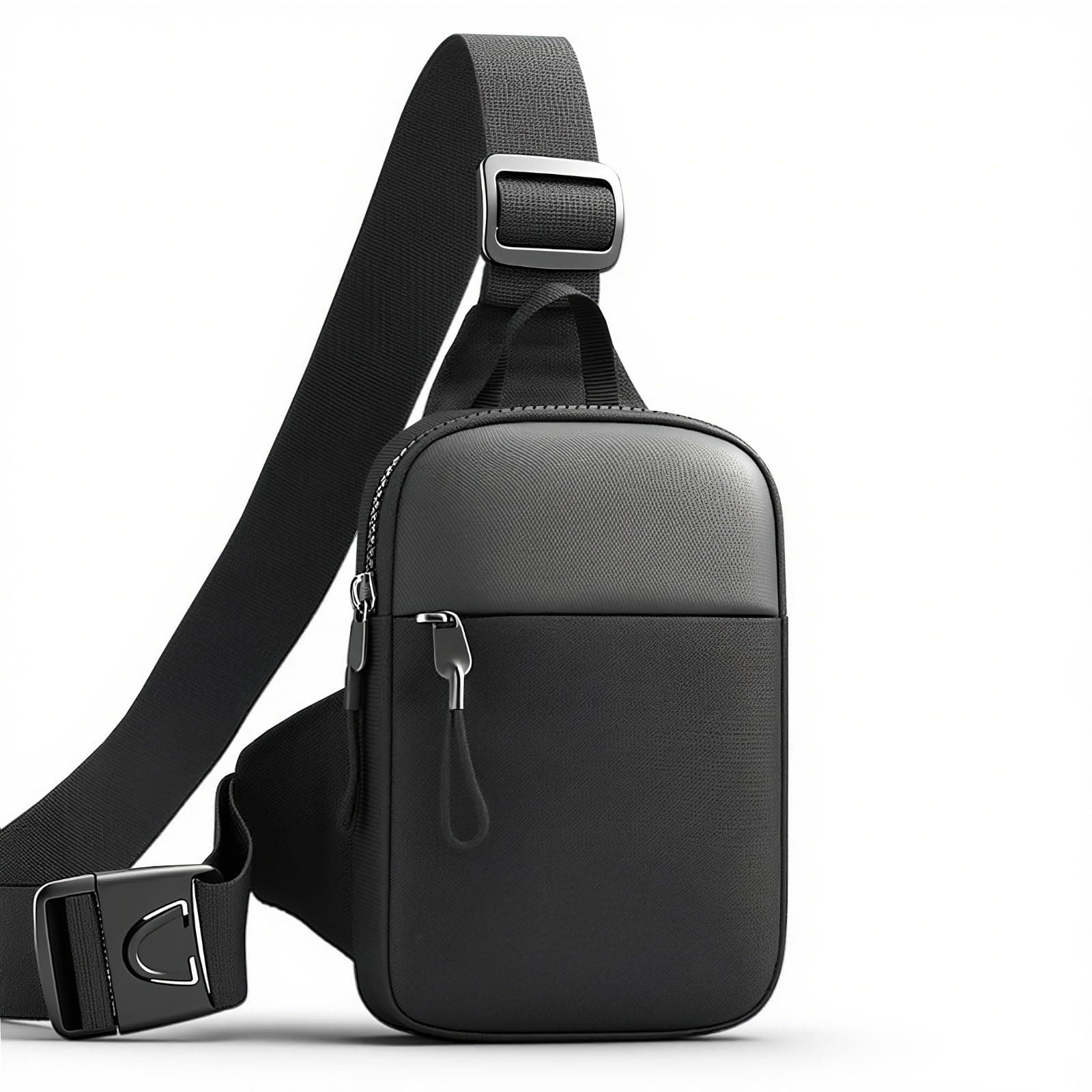 Homshsjhkis Bolso Bandoleras Hombre, Bolsa Pecho Cintura Riñonera Bolso Cruzado con Multifuncional Bolsillo, R — cinturones y riñoneras para hombre