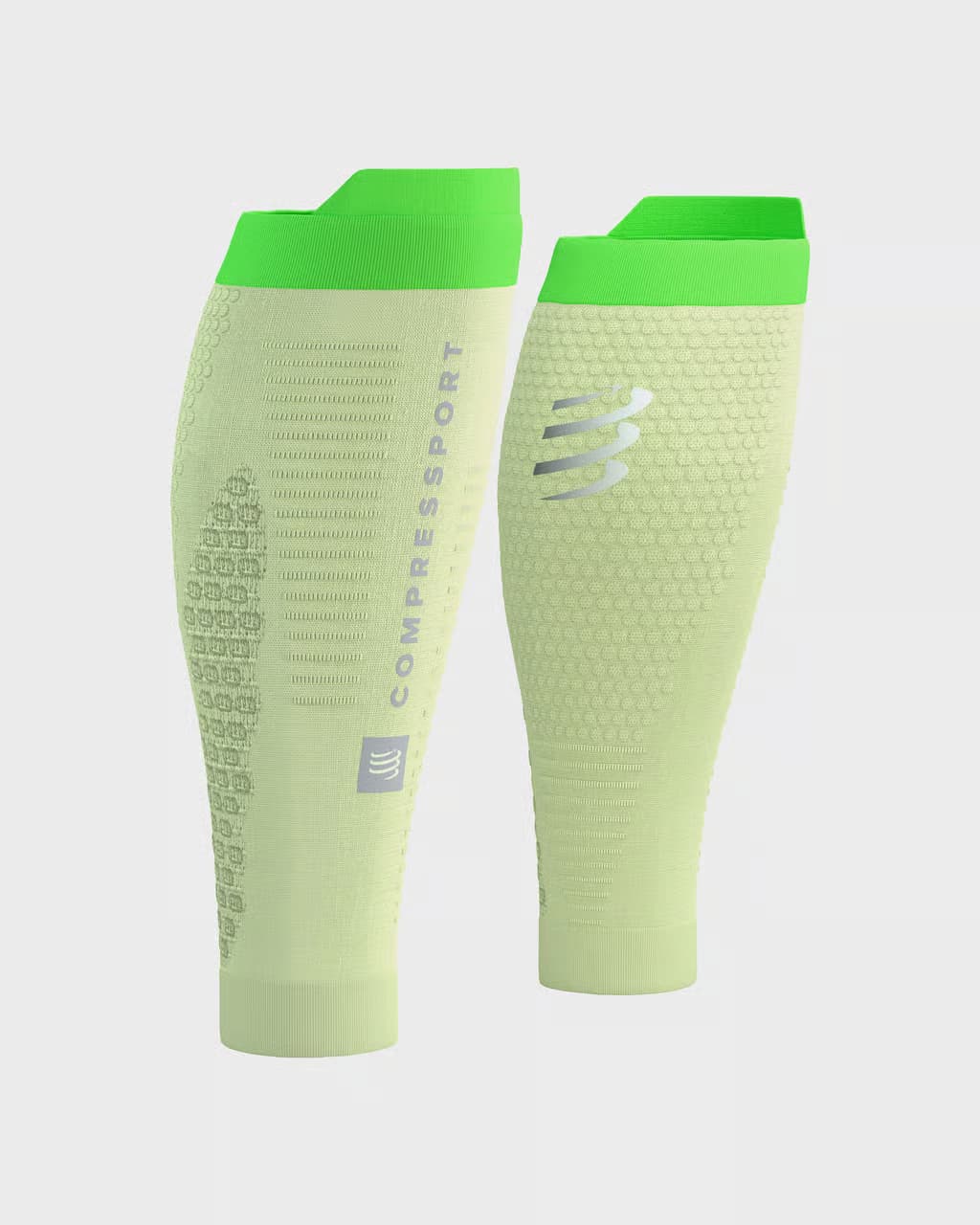 Compressport Medias de compresión R2 3.0 verde lima — T1 — manguitos y compresión