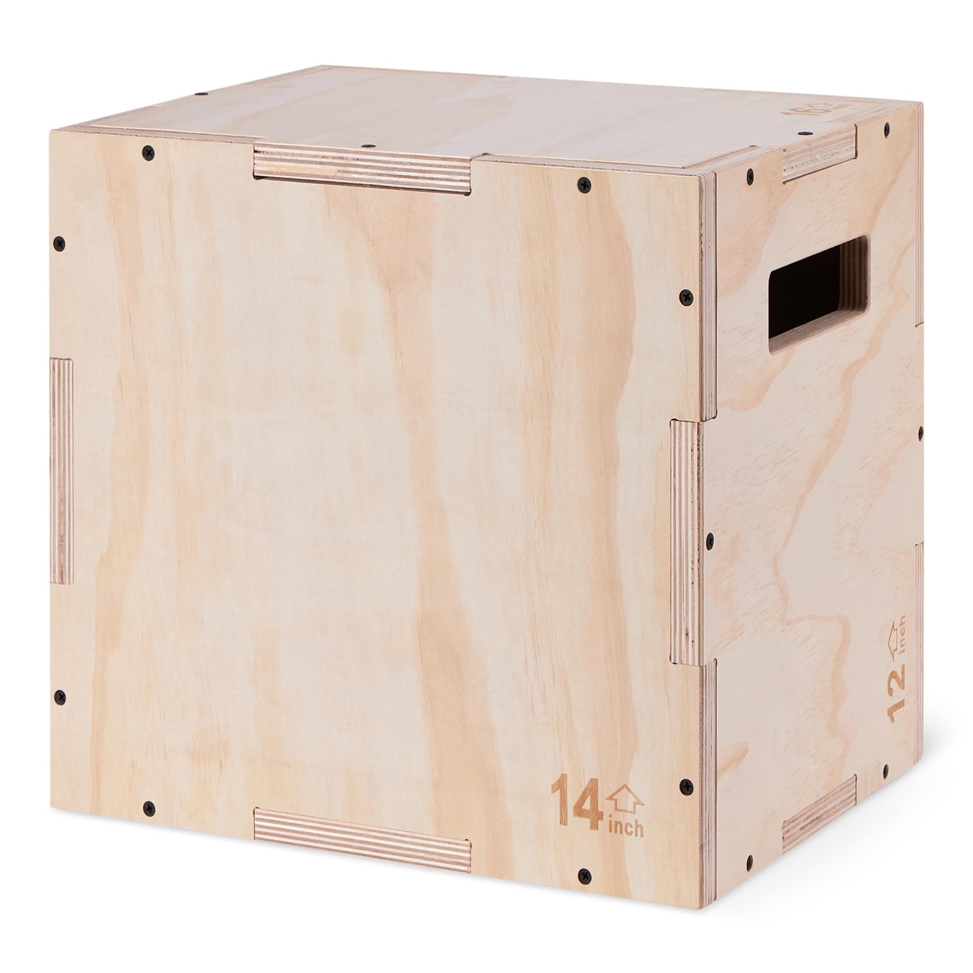 Amazon Basics Caja pilométrica de salto para gimnasio en casa, 40.6 x 35.5 x 30.5 cm — otros / varios