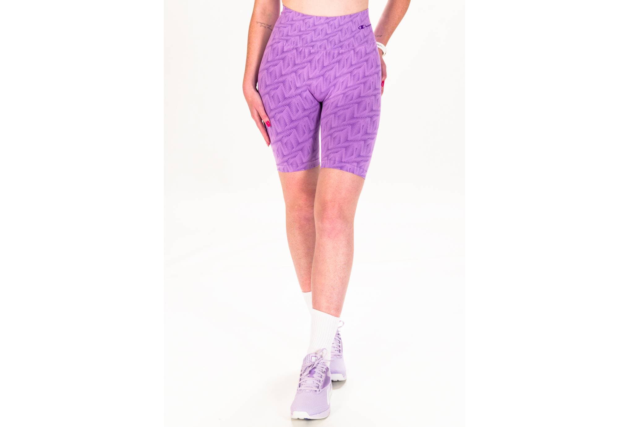 Champion mallas cortas Seamless — pantalón corto de running para mujer