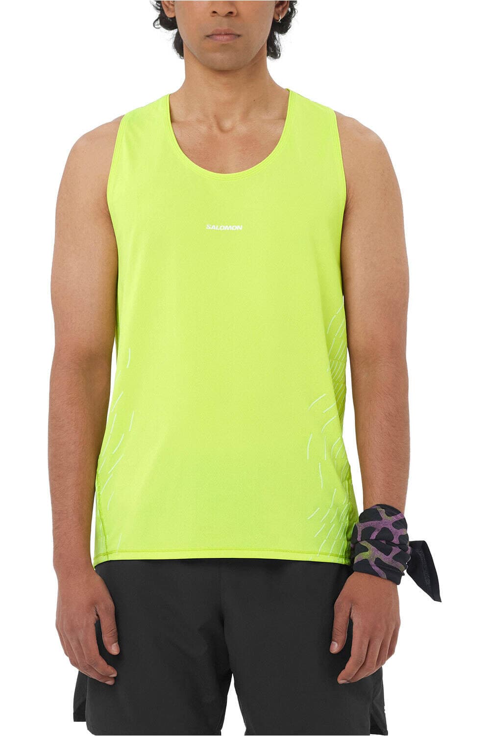 Salomon sense aero singlet gfx camisetas trail running tirantes hombre