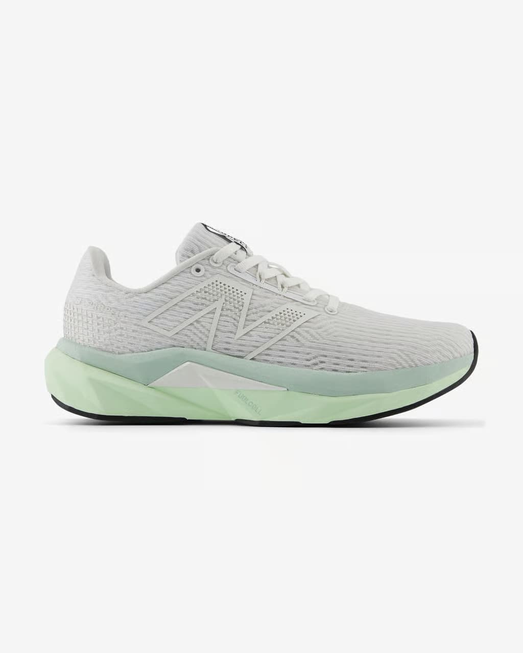 New Balance FuelCell Propel v5 blanco verde pálido — zapatillas de running para mujer