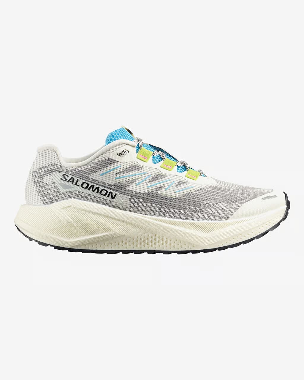 Salomon Aero Blaze 3 Grvl blanco gris azul — zapatillas de running