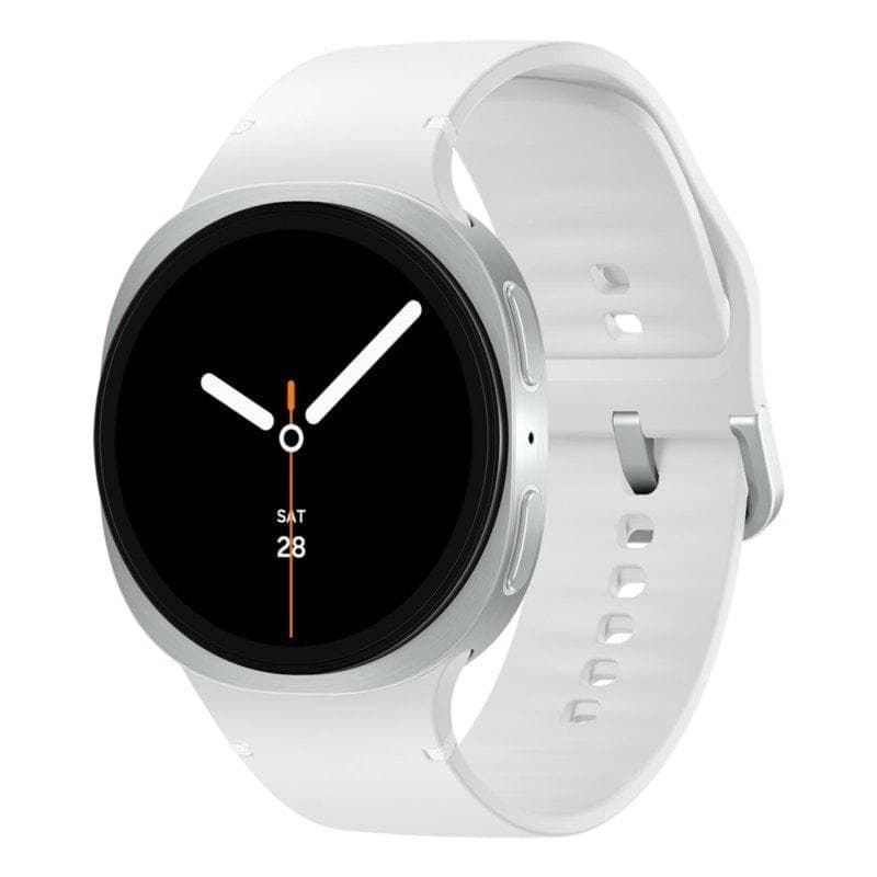 Samsung Galaxy Watch 8 LTE Blanco AMOLED, 32GB, GPS, resistencia 5ATM — reloj GPS para running