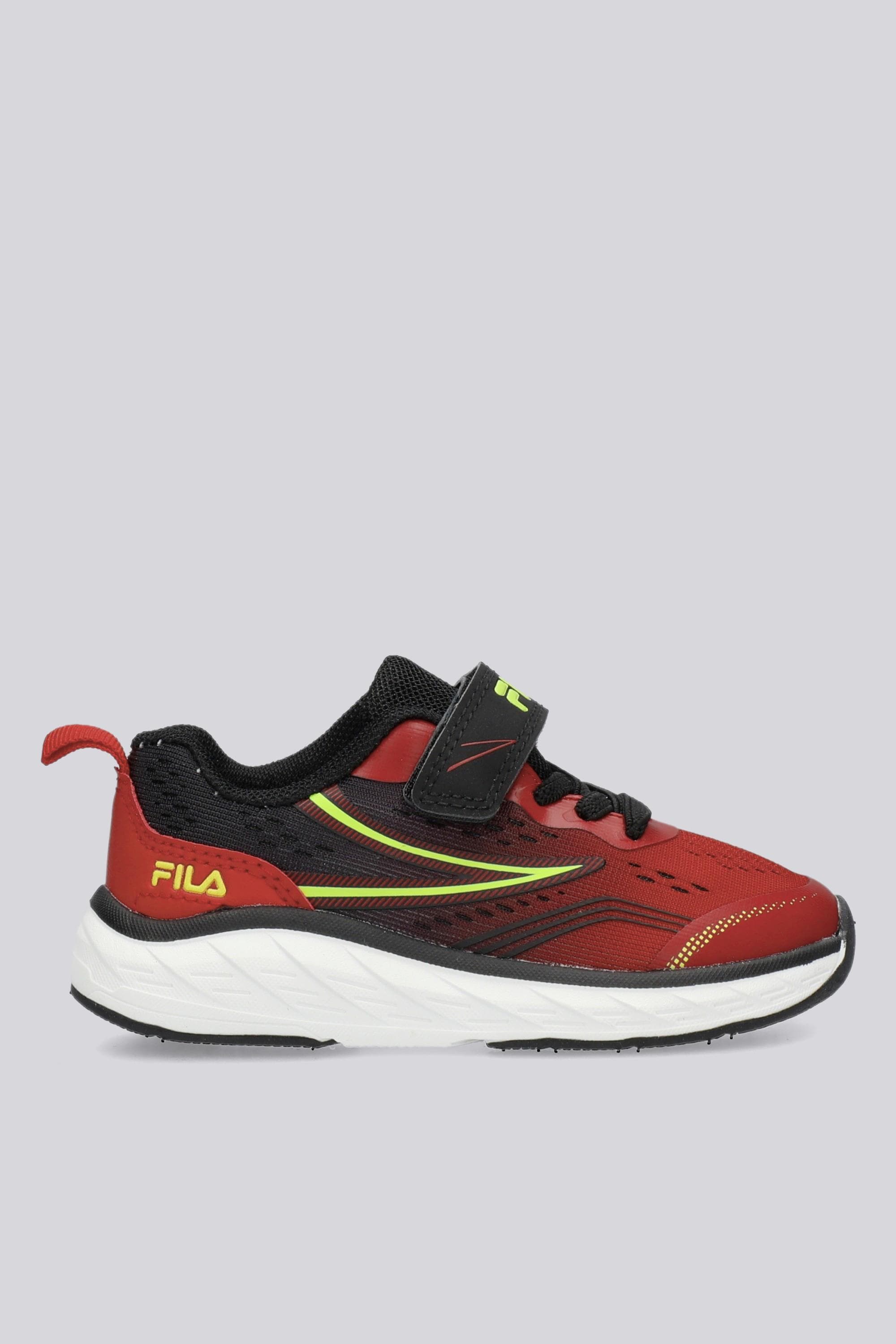 Fila Level — Rojo — Zapatillas Respetuosas Niño — running niños