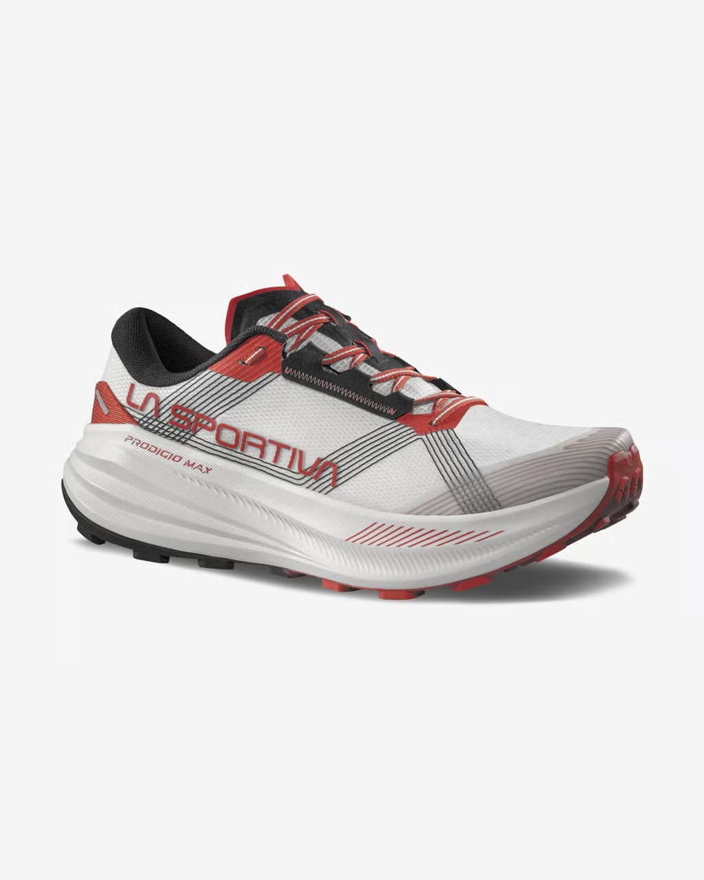 la sportiva Prodigio Max blanco rojo — zapatillas de running