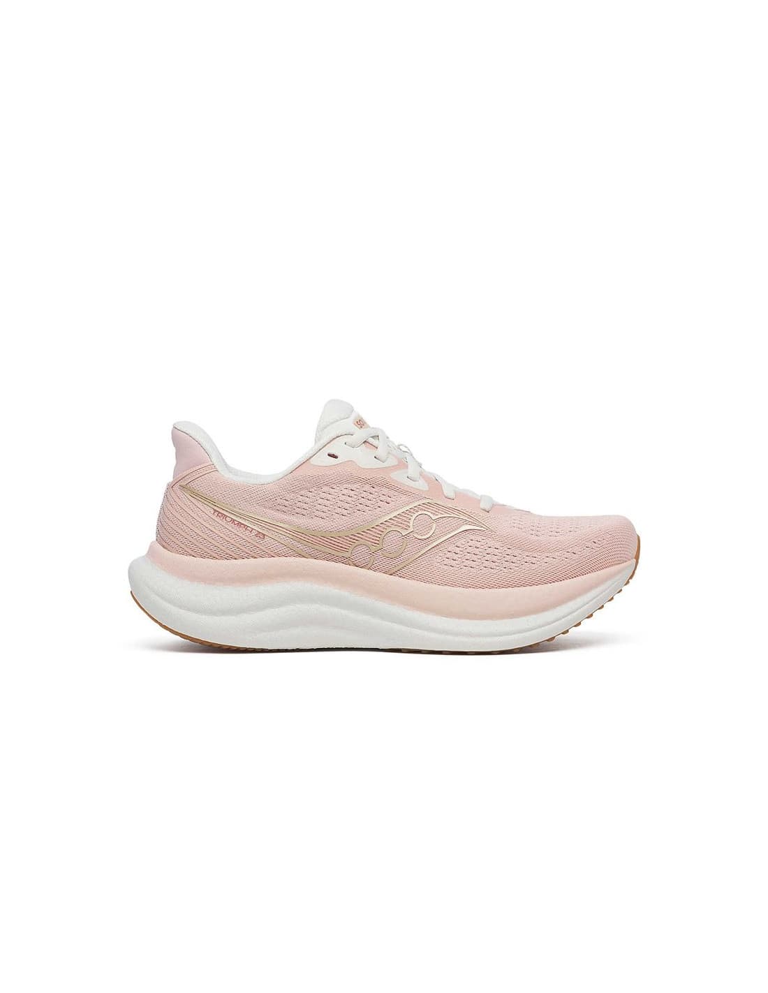 Saucony Triumph 23 Mujer Cameo/Quartz — zapatillas de running para mujer