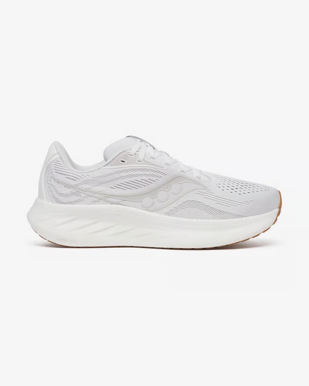 Saucony Ride 18 blanco antártida — zapatillas de running