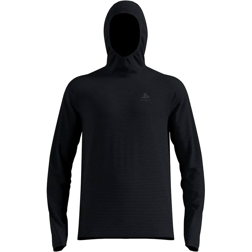 Odlo essential thermal camiseta técnica manga larga — camiseta de running para hombre