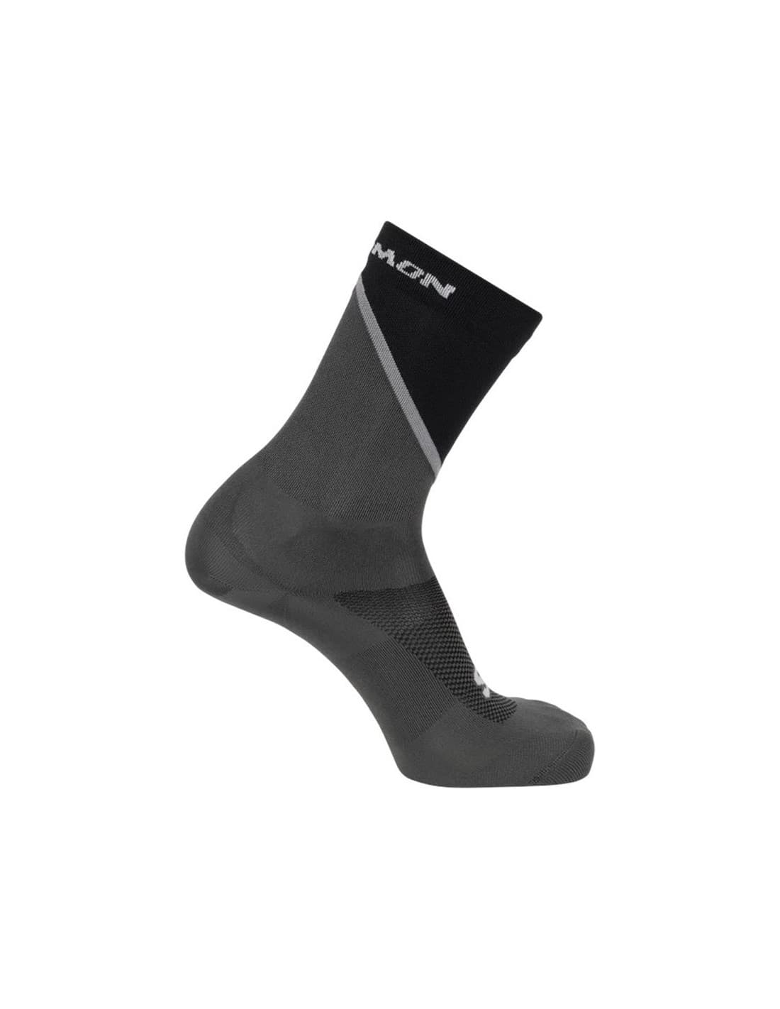 Salomon Calcetines de Running Pulse Crew Gris — calcetines técnicos
