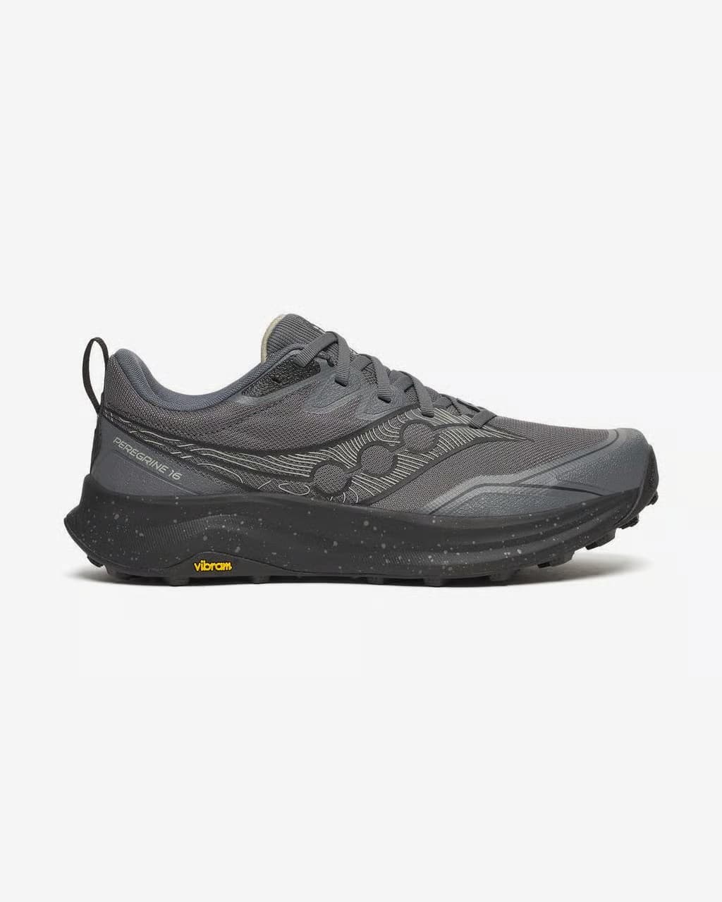 Saucony Peregrine 16 gris oscuro — zapatillas de running
