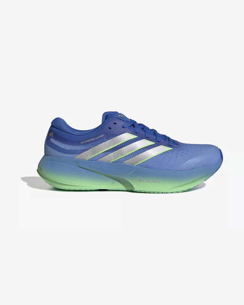 Adidas Supernova Solution 3 azul gris verde — zapatillas de running