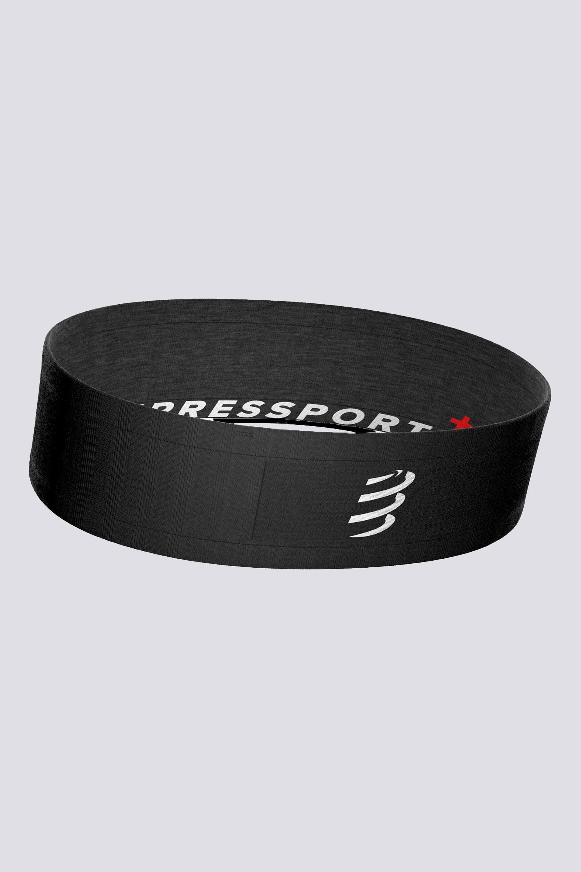 compressport Free — Negro — Cinturón — cinturones y riñoneras