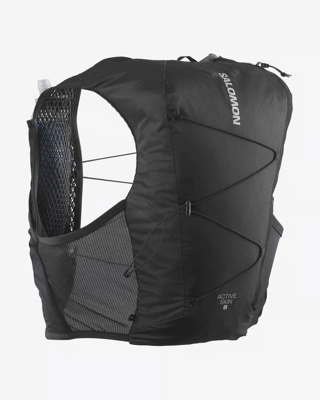 Salomon Chaleco hidratación Active Skin 8 negro intenso — mochilas y chalecos