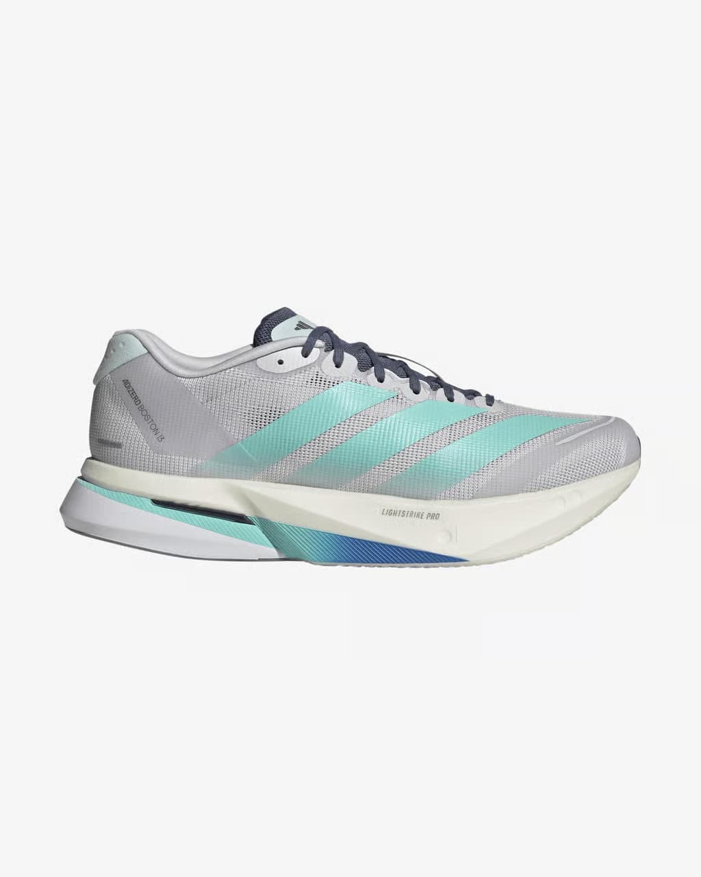 Adidas Adizero Boston 13 Light Strike Pro gris azul pastel — zapatillas de running
