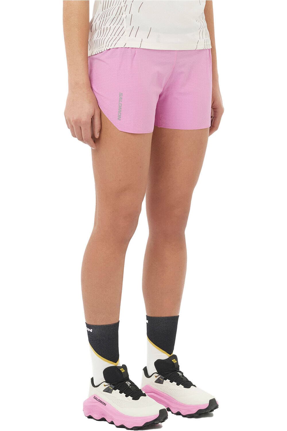 Salomon sense aero 3 pantalones cortos trail — pantalón corto de running para mujer