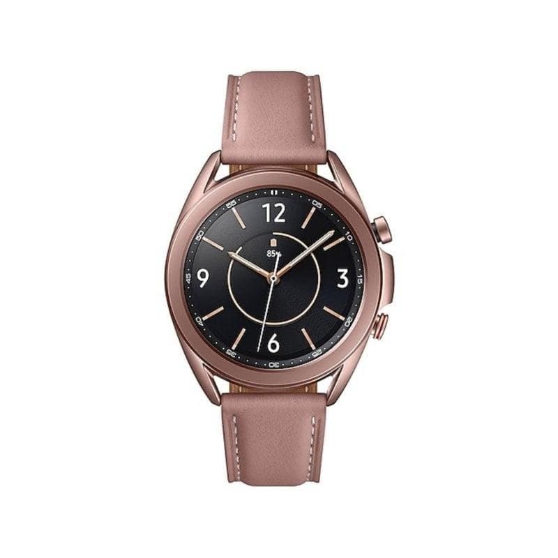 Samsung Galaxy Watch3 4G 41mm Mystic Bronze con Correa Extra Acero y Monitor Salud — reloj GPS para running