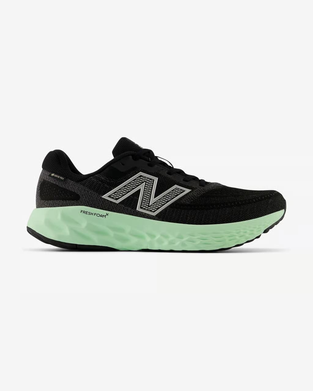 New Balance Fresh Foam X EVOZ v4 GORE-TEX negro verde — zapatillas de running