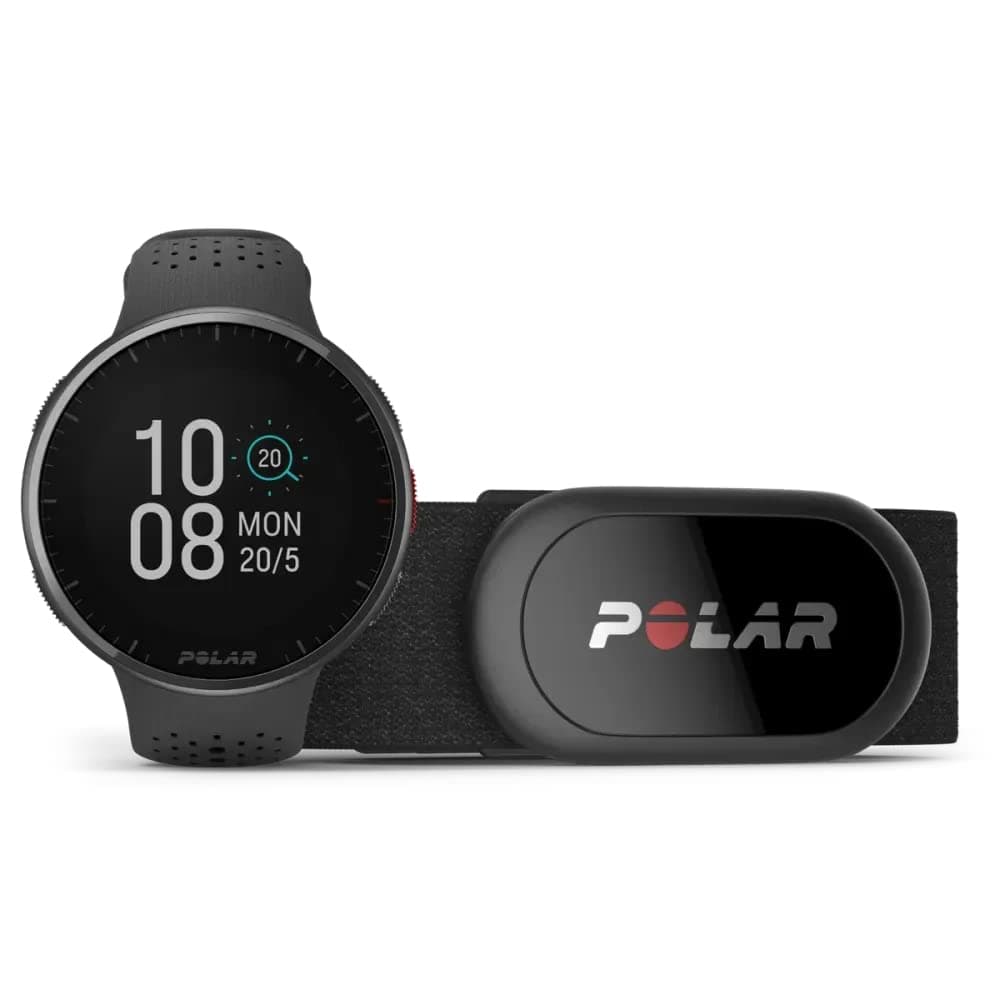 Polar 900107610 Reloj GPS avanzado para Correr, Color Negro, Talla S-L