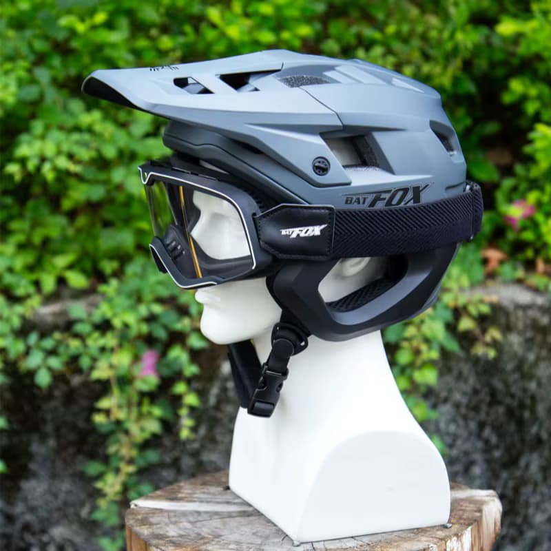 Casco de Ciclismo BATFOX para Hombre, Casco de Bicicleta 3/4, Casco MTB para Deportes al Aire Libre, Ciclismo Enduro — otros deportes para hombre