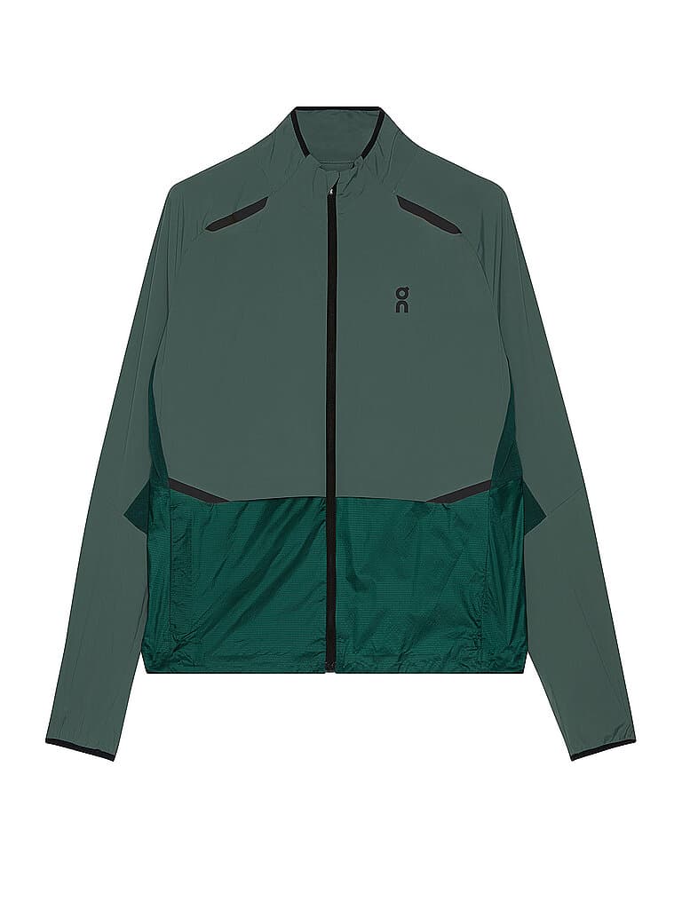 ON Chaqueta de running Weather para mujer oliva |