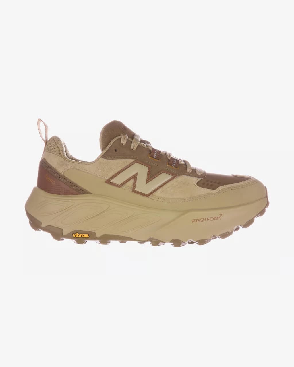 New Balance Fresh Foam X Hierro Trek beige — zapatillas de running para mujer