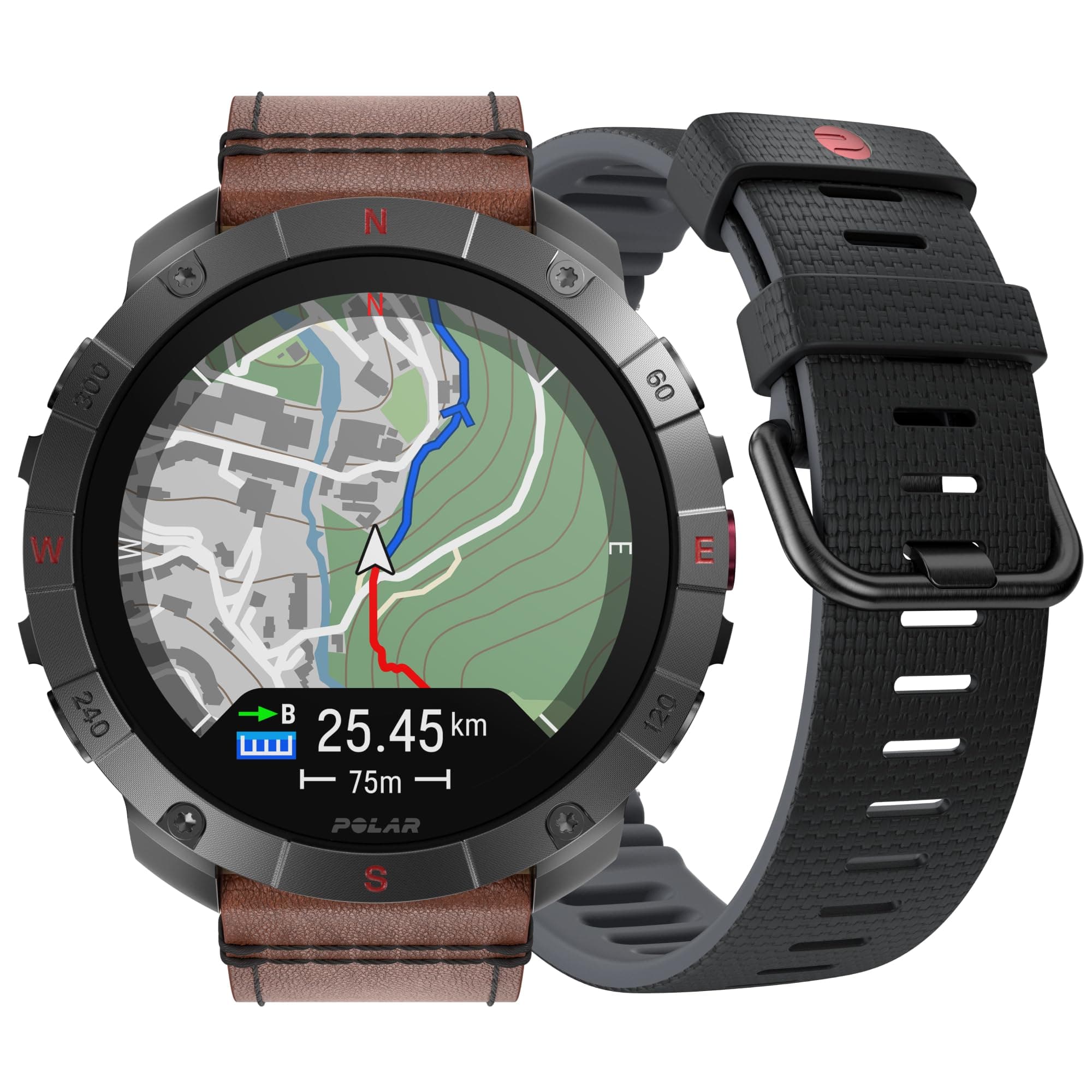 Polar Grit X2 Pro Reloj Outdoor GPS con Cristal de Zafiro