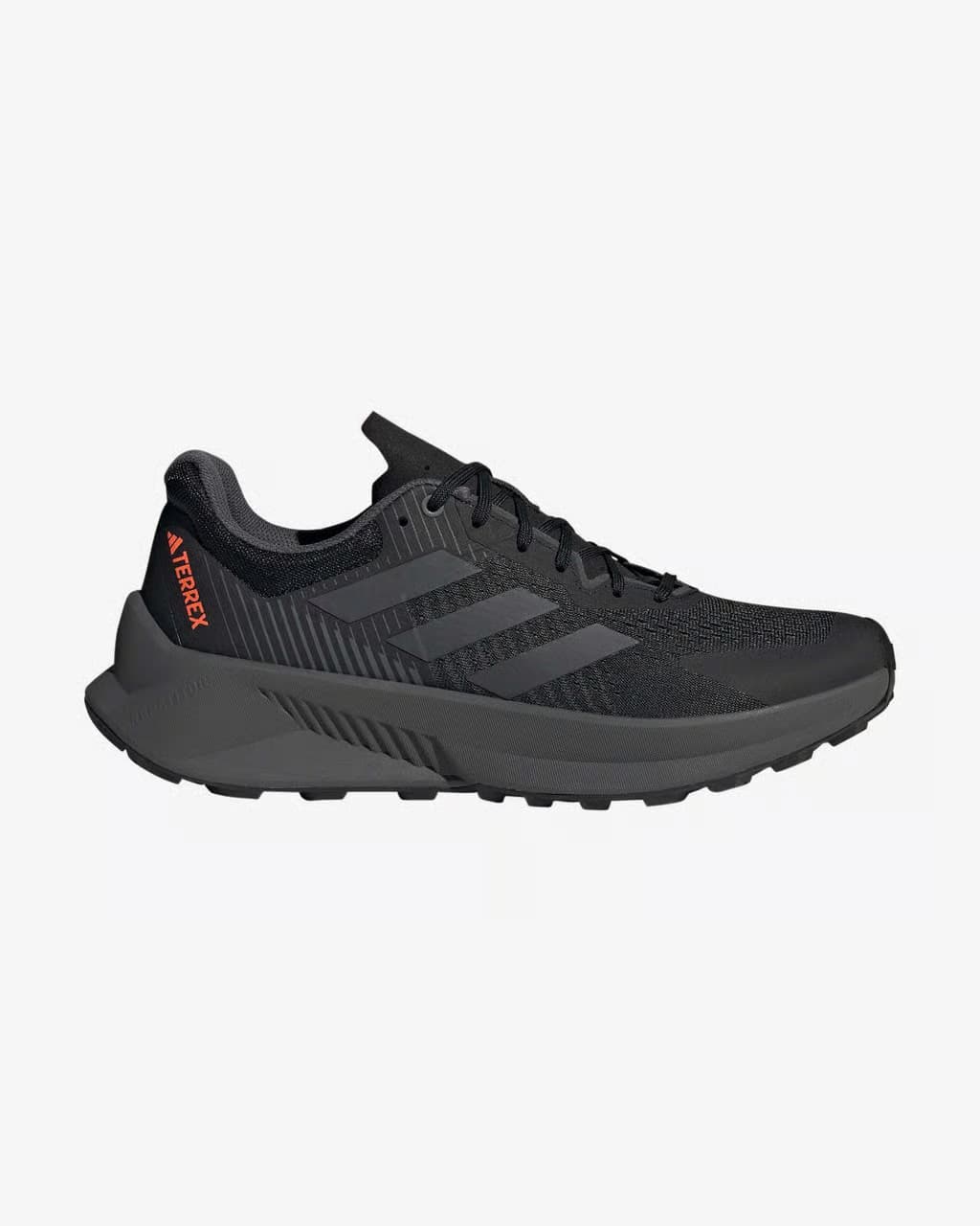 Adidas Terrex Soulstride Flow negro rojo — zapatillas de running