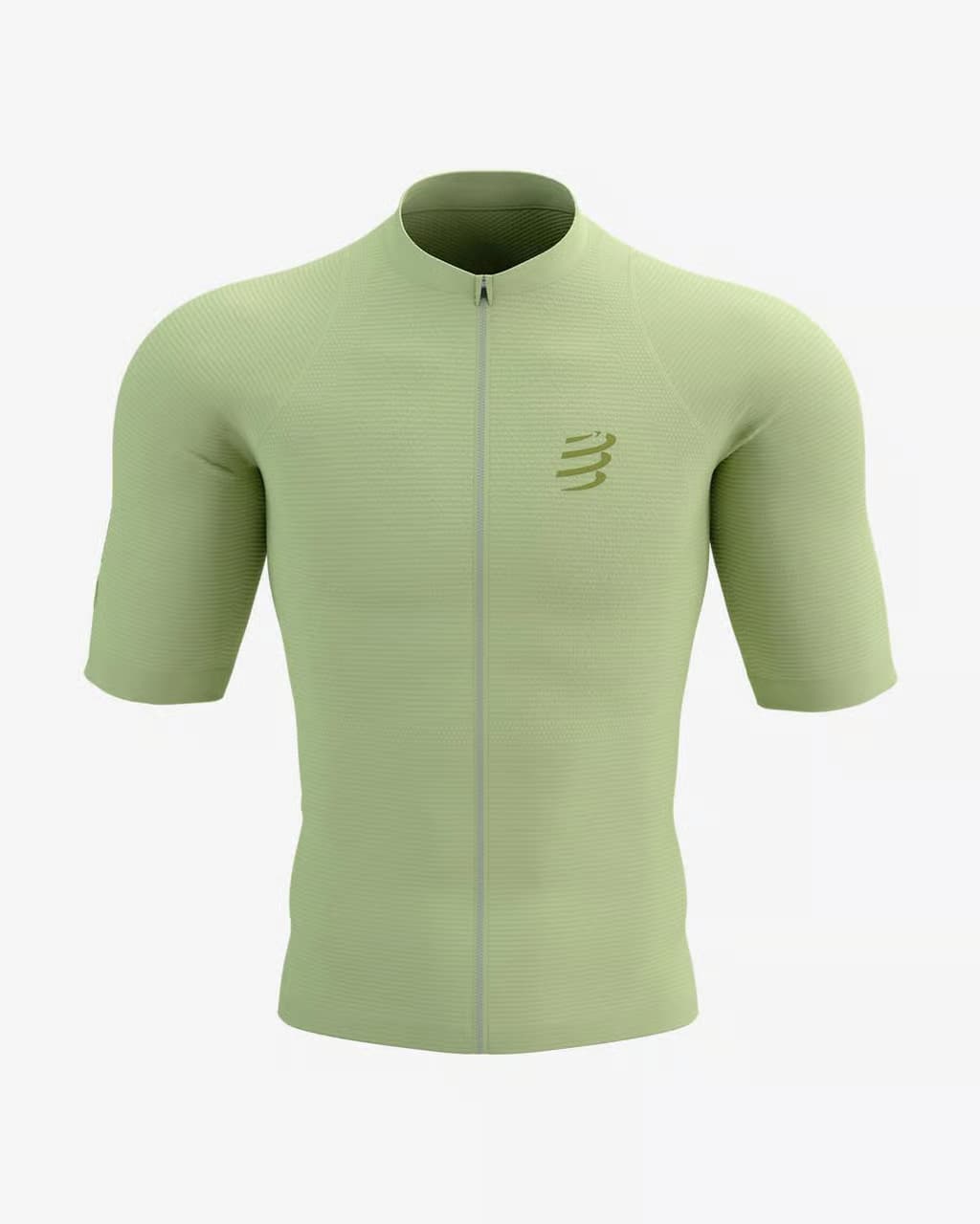 Camiseta Compressport Trail Racing Postural manga corta verde claro