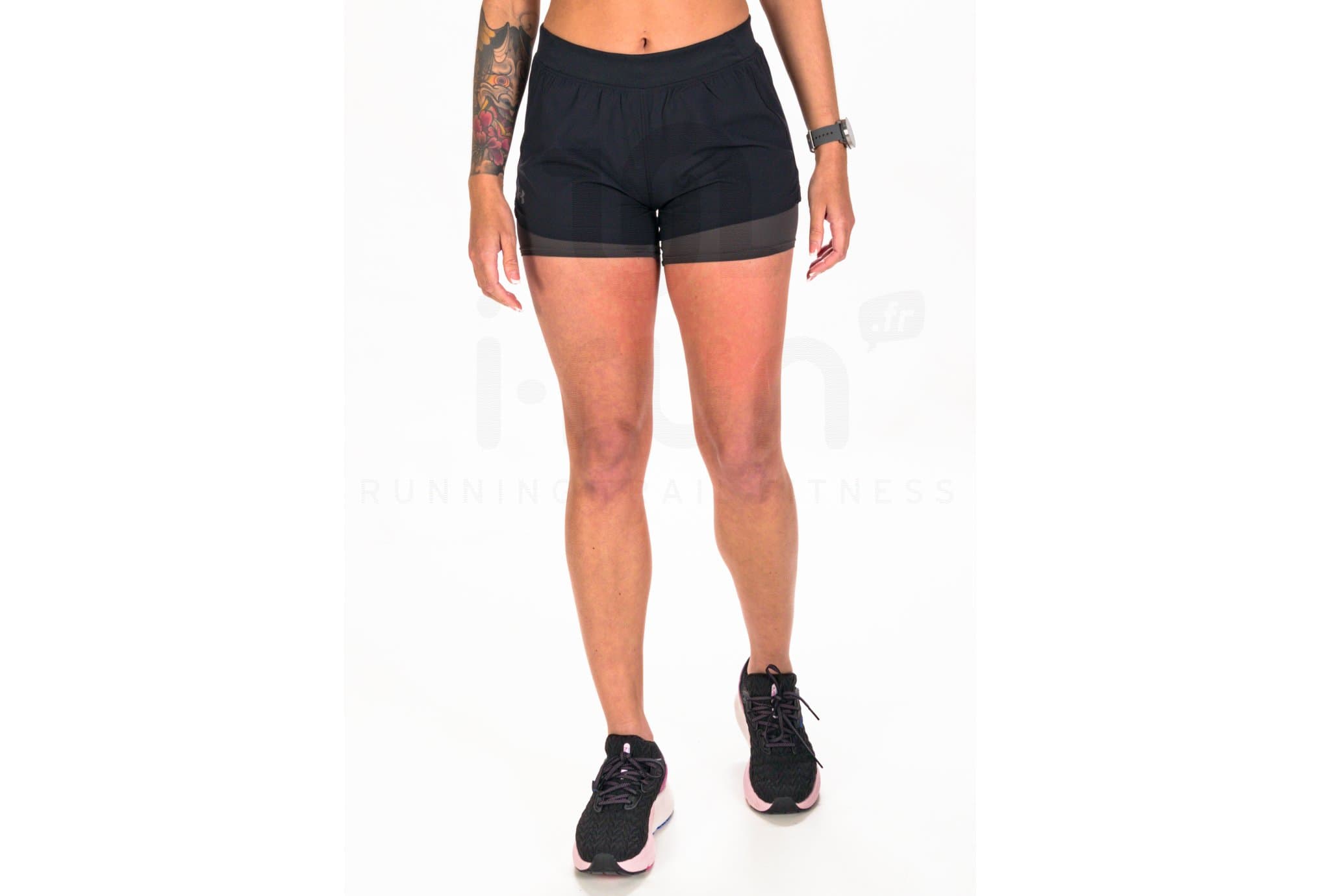 Under Armour pantalón corto Iso-Chill Run 2 en 1