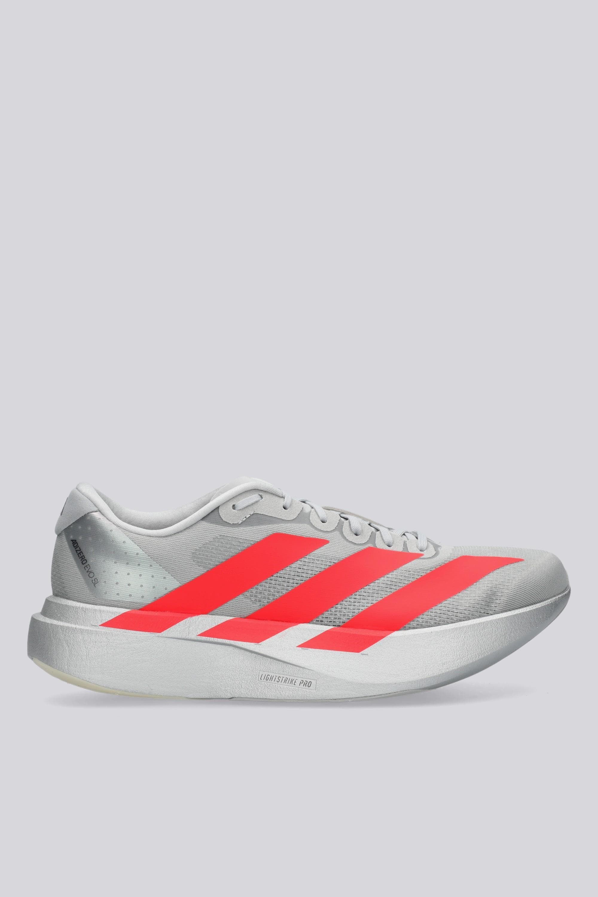 adidas Adizero Evo Sl - Gris - Zapatillas Hombre